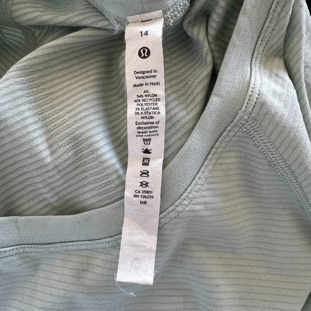 lululemon athletica Swiftly Tech Short Sleeve in Mint • Size 14 - Picture 5 of 5